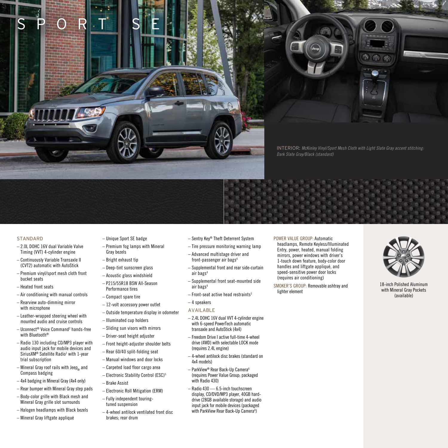 2017 Jeep Compass Brochure Page 4